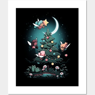 Christmas Fairies Posters and Art